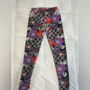 Lularoe Disney Nightmare Before Christmas Leggings One Size
